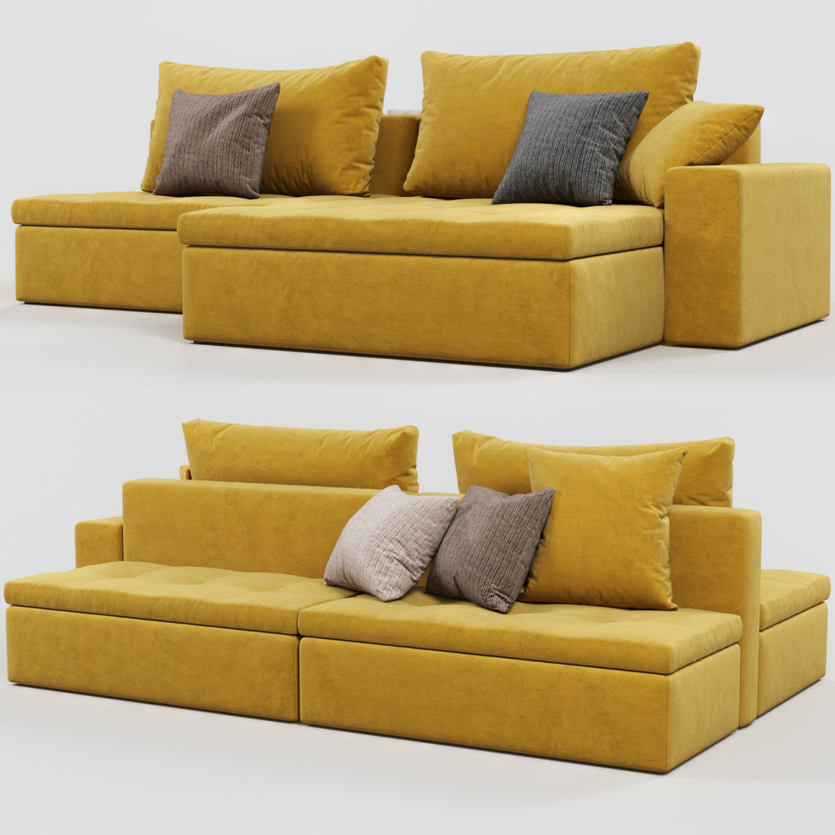 Calligaris sofas collection 3D model_9