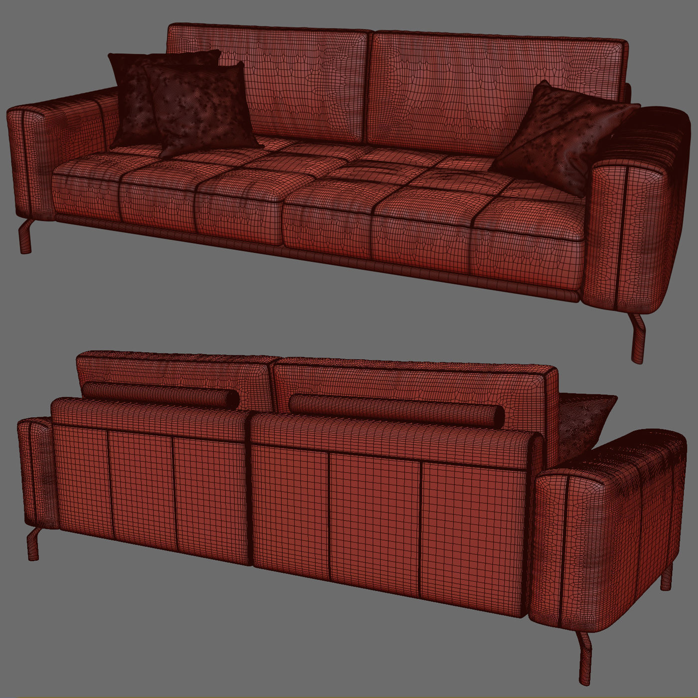 Calligaris sofas collection 3D model_28