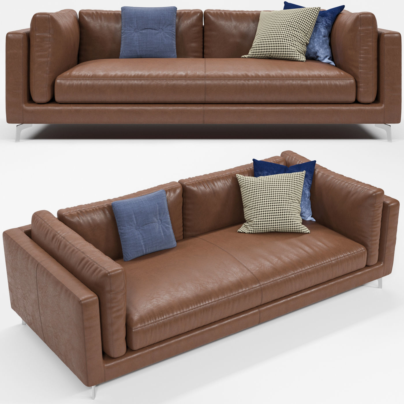 Calligaris sofas collection 3D model_1