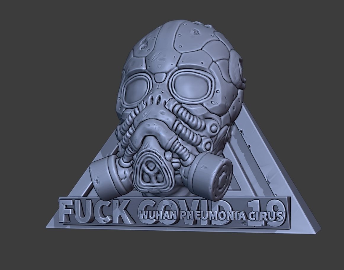 Cyberpunk Mask 3D print model_2
