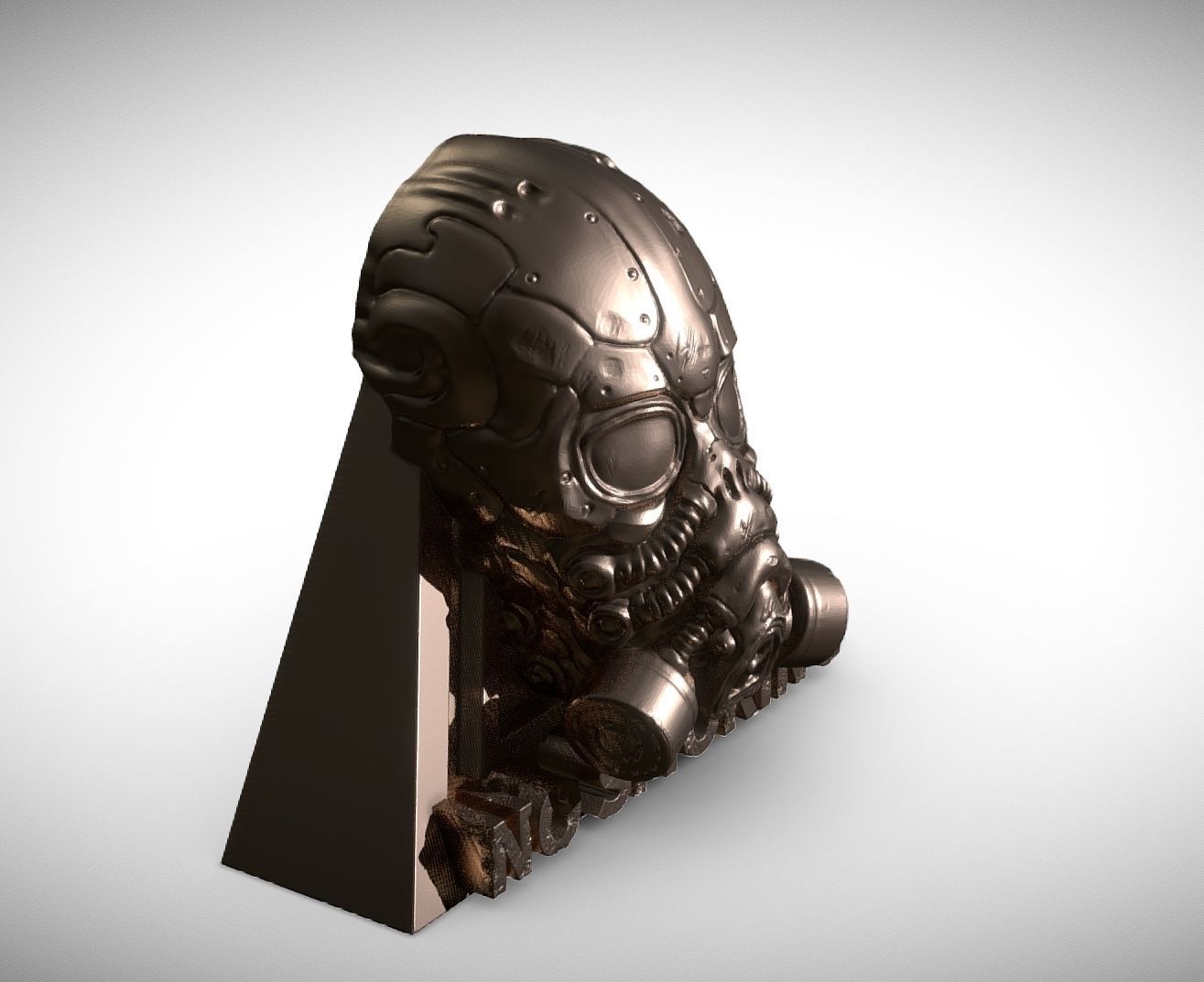Cyberpunk Mask 3D print model_9