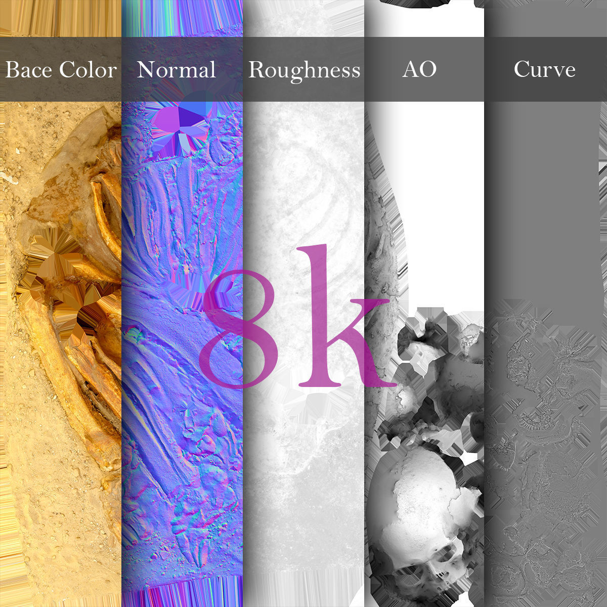 Real humen sceleton Low-poly 3D model_22