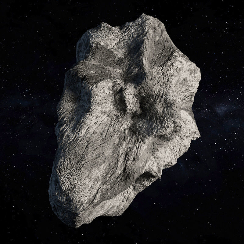 Asteroid 3D model_1