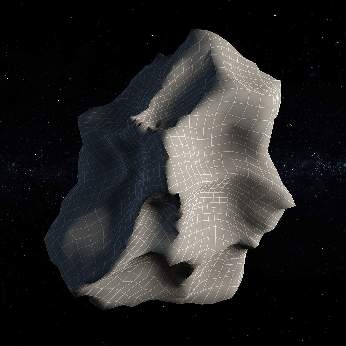 Asteroid 3D model_5