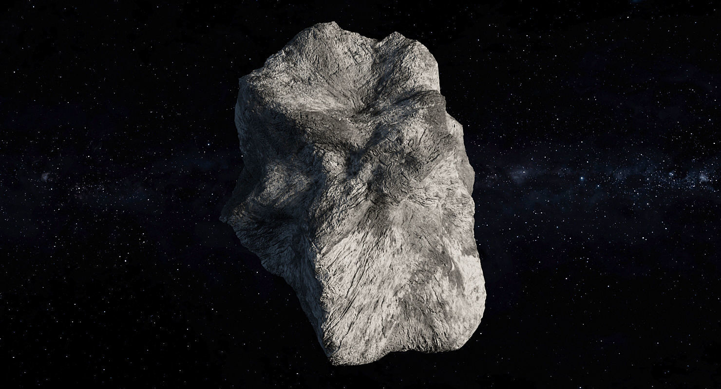 Asteroid 3D model_12