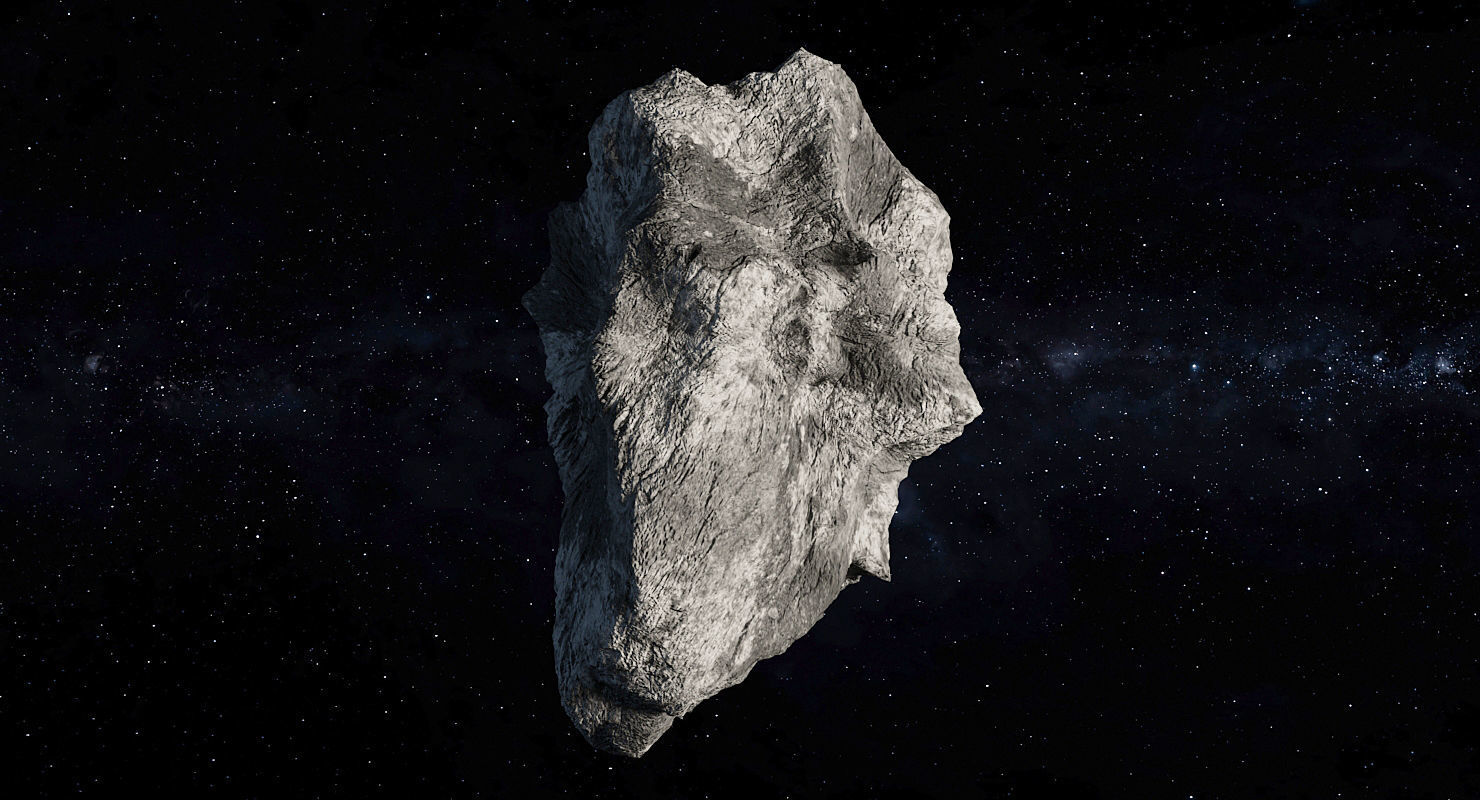 Asteroid 3D model_8