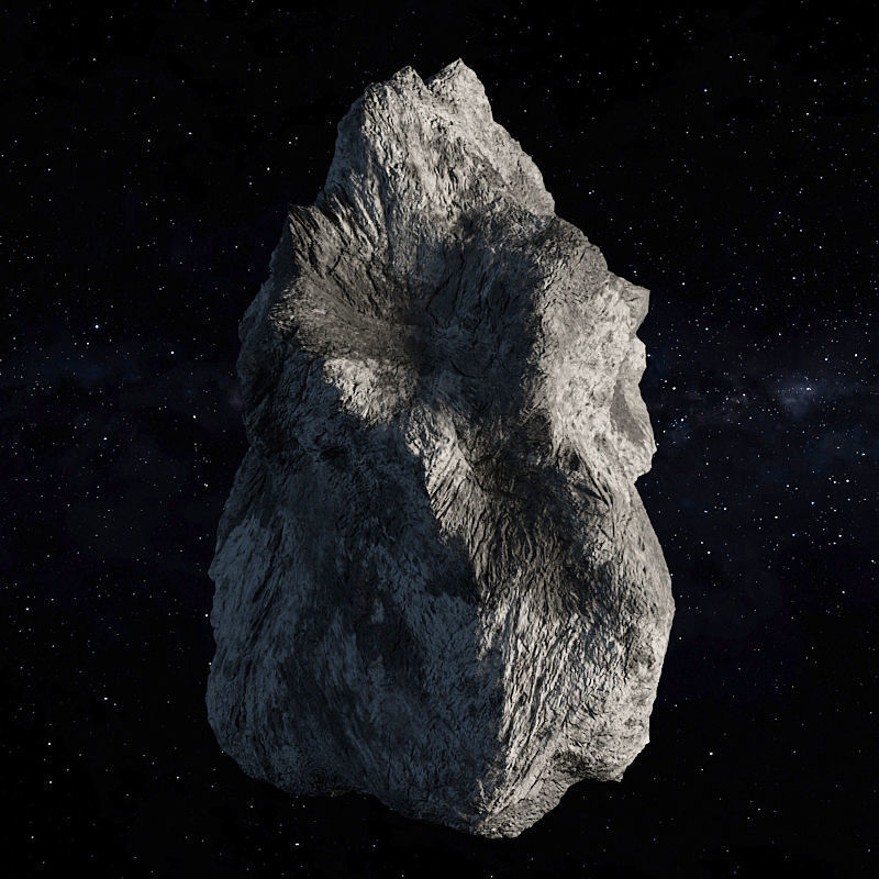 Asteroid 3D model_2