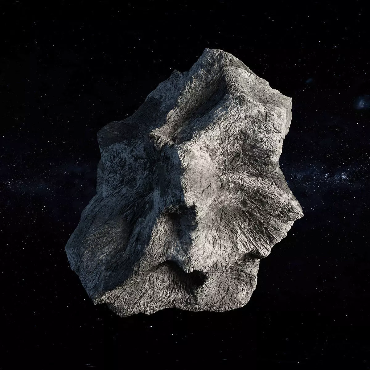 Asteroid 3D model_0