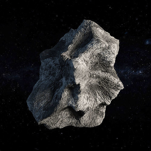 Asteroid 3D model
