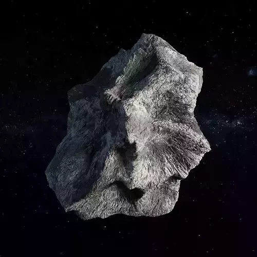 Asteroid 3D model