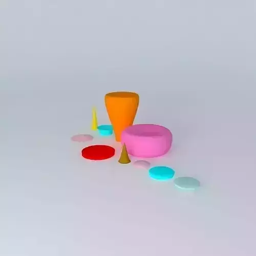 Exercise 20 Geometry with Onion Dome. Free 3D model