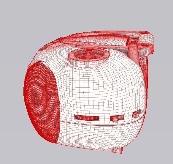 Proline Boombox CD1891  3D model_6