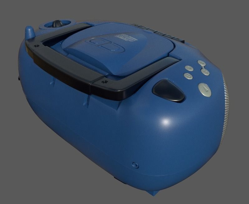 Proline Boombox CD1891  3D model_10