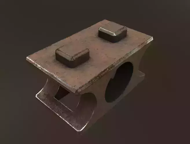 Rusted Metal Widget