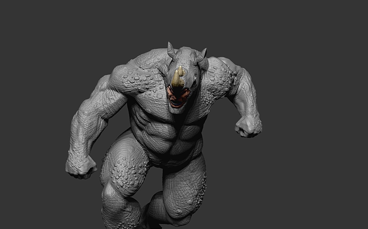 RHINO MARVEL  3D print model_11