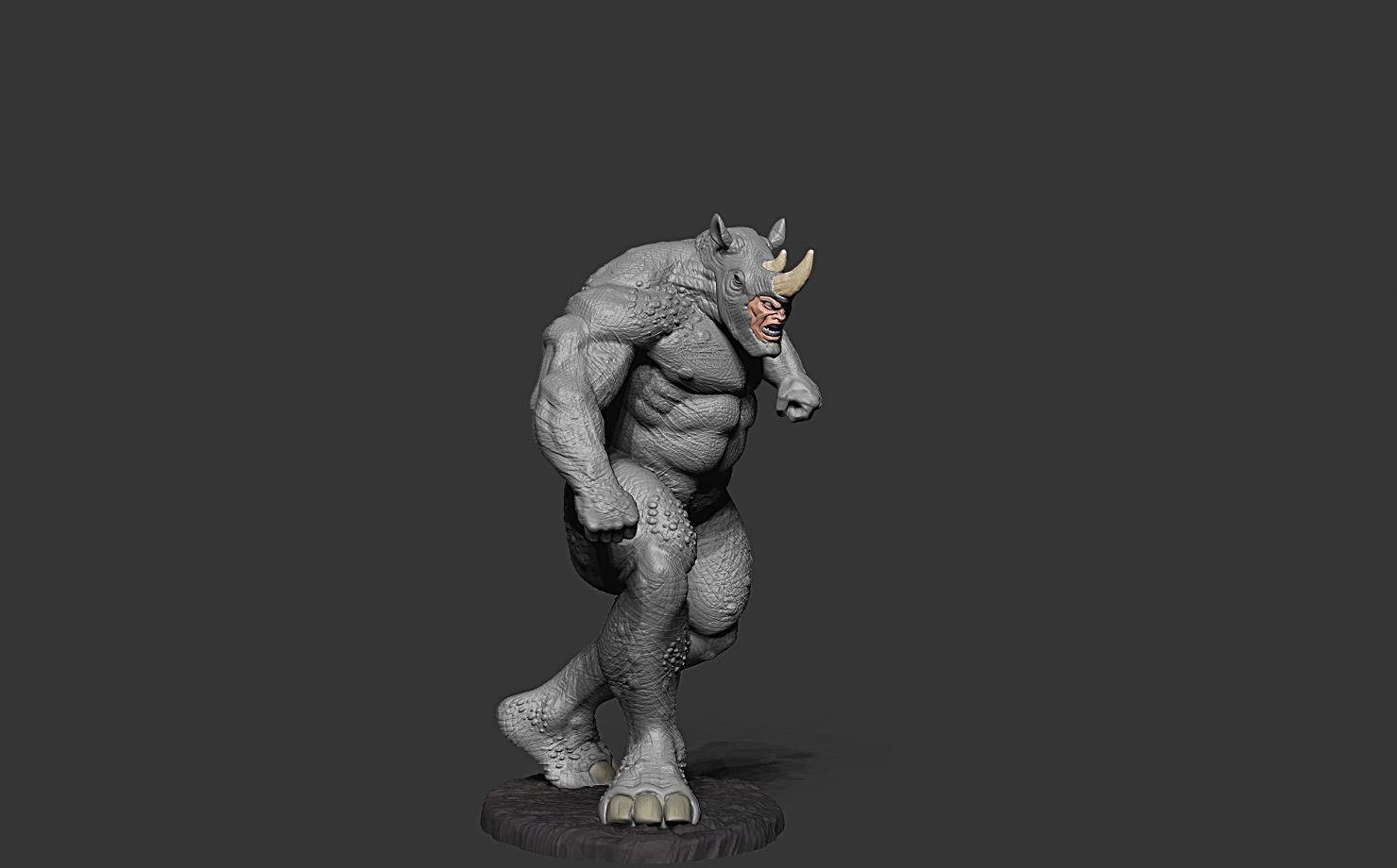 RHINO MARVEL  3D print model_12