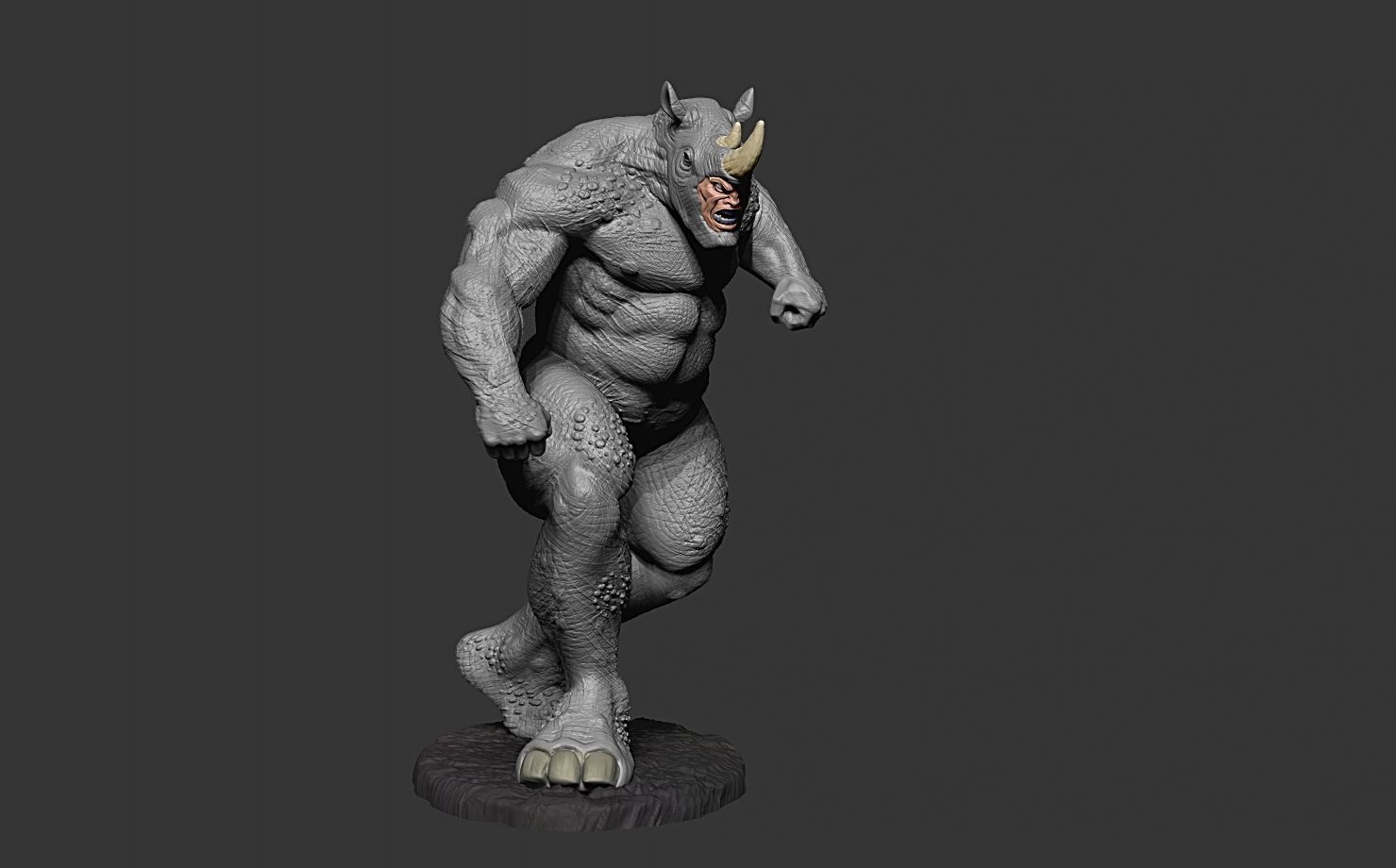 RHINO MARVEL  3D print model_4