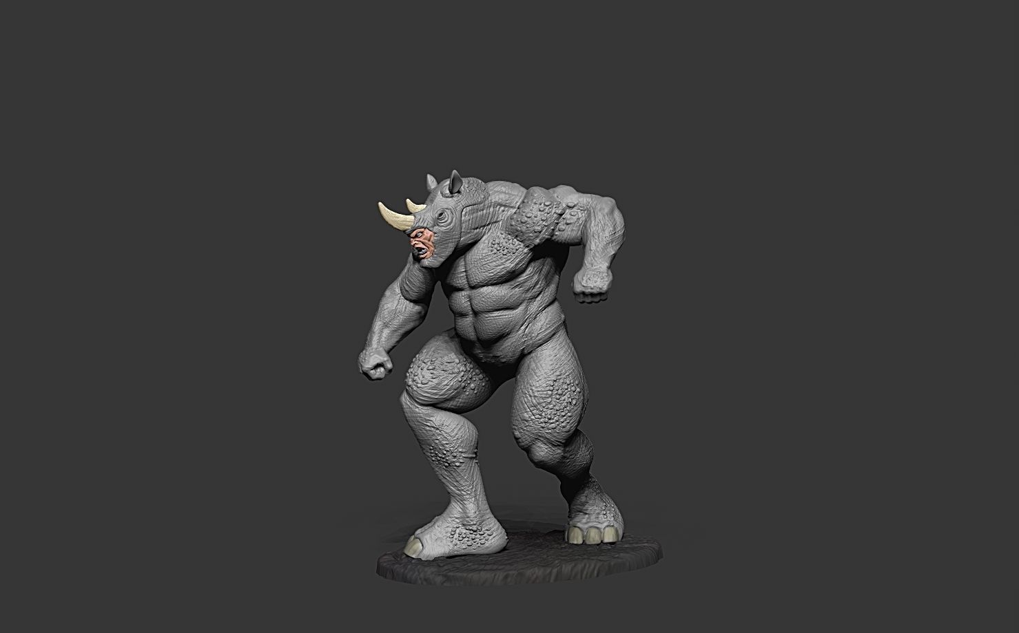 RHINO MARVEL  3D print model_10