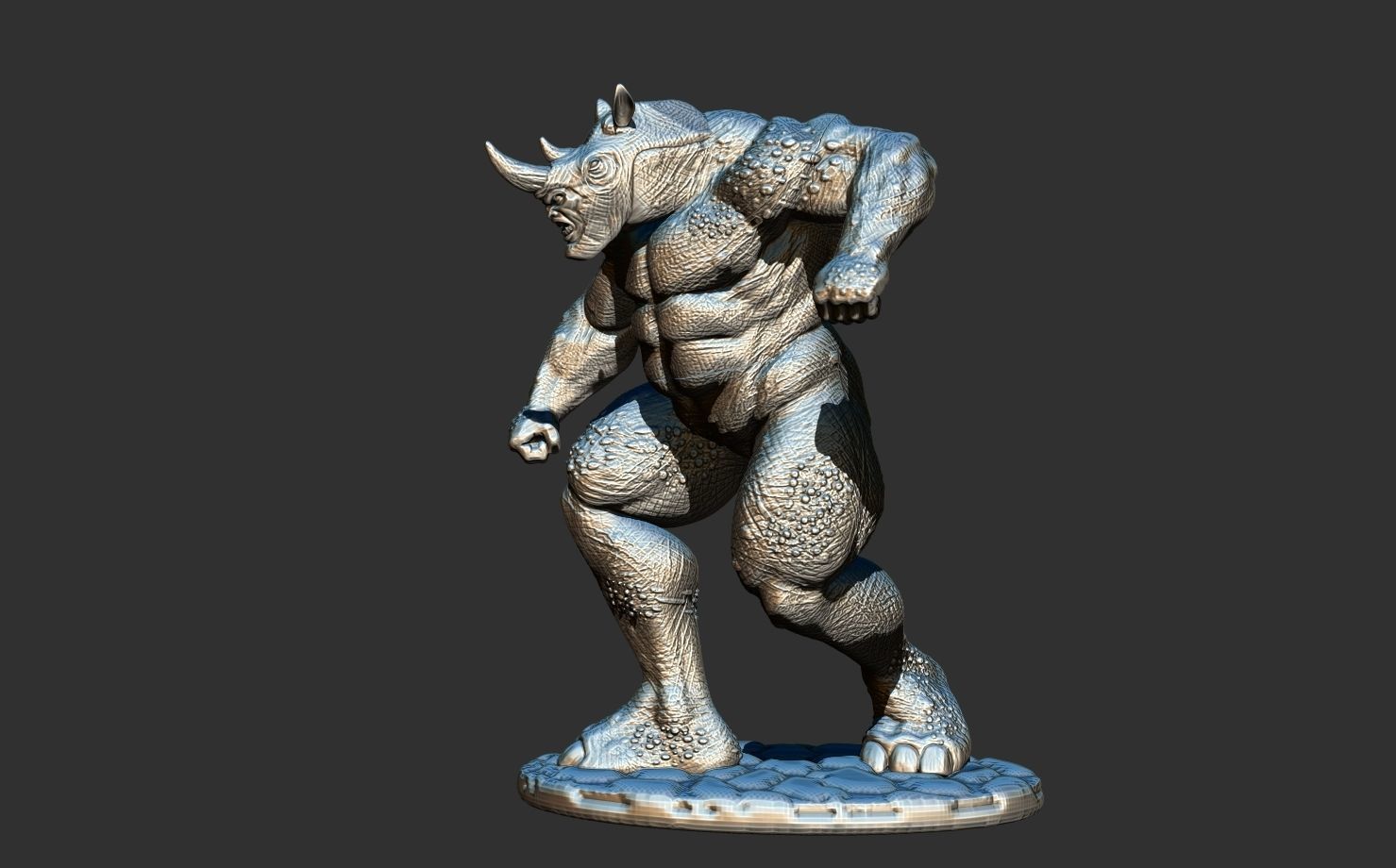 RHINO MARVEL  3D print model_0