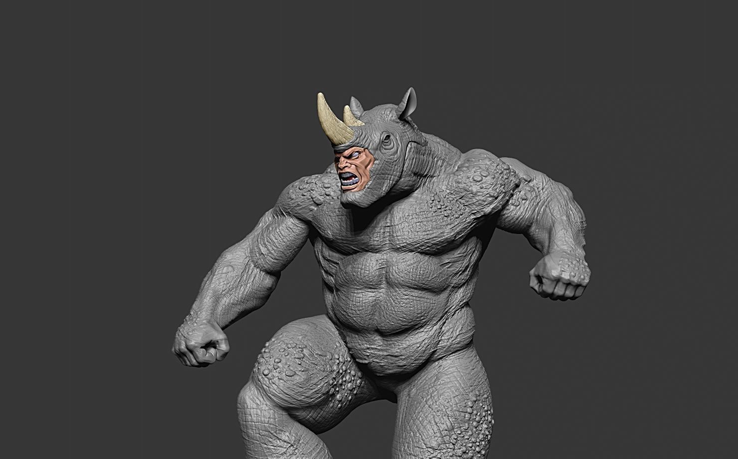 RHINO MARVEL  3D print model_14