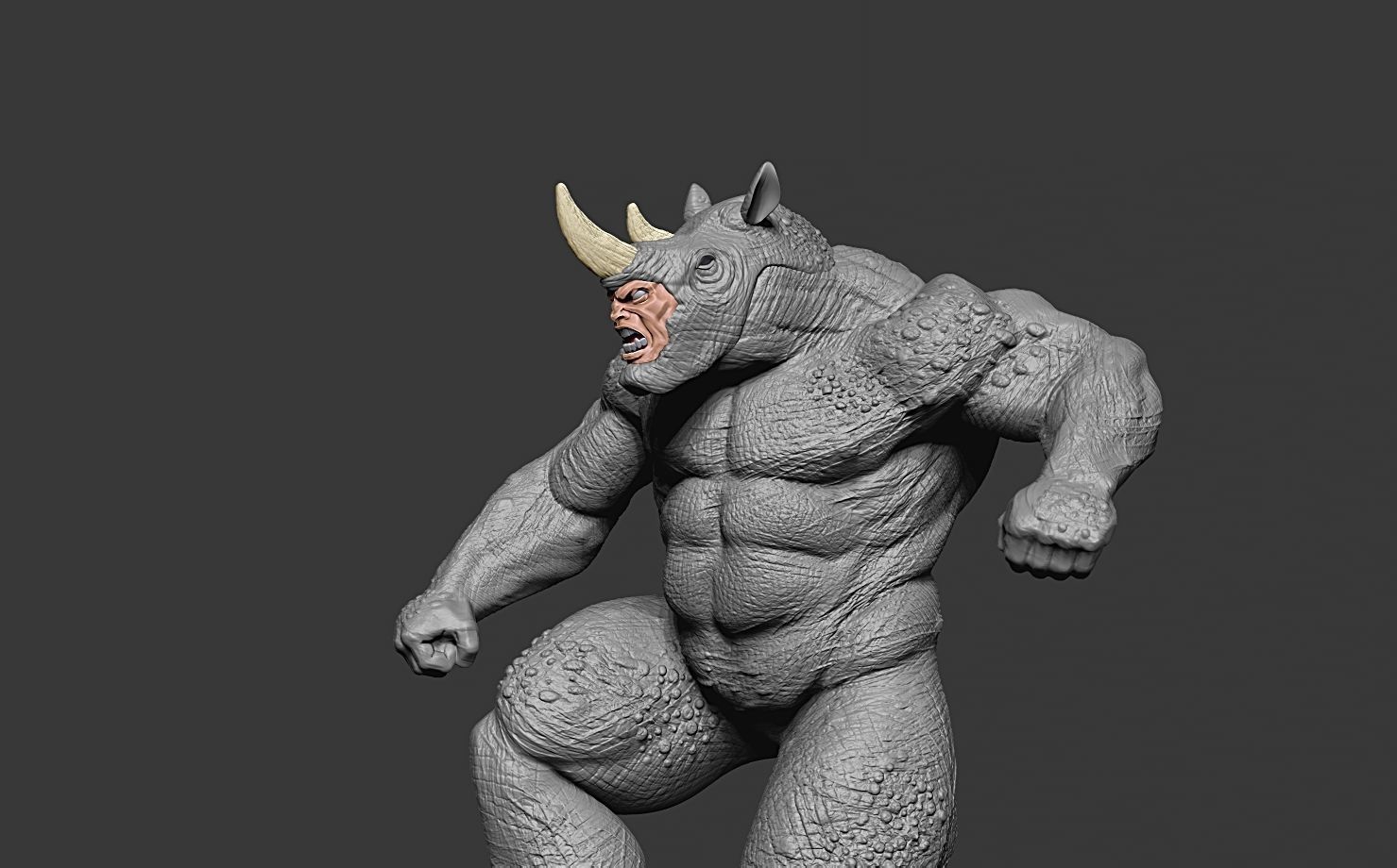 RHINO MARVEL  3D print model_9
