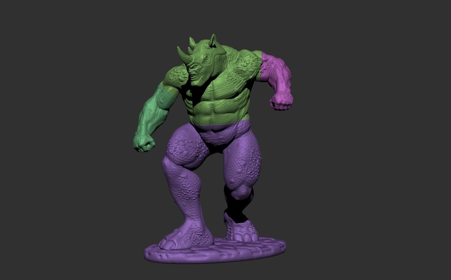RHINO MARVEL  3D print model_5