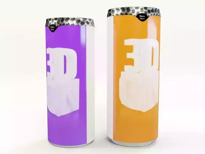 Sleek 330ml and 250ml slim beverage cans with hygiene foil lid