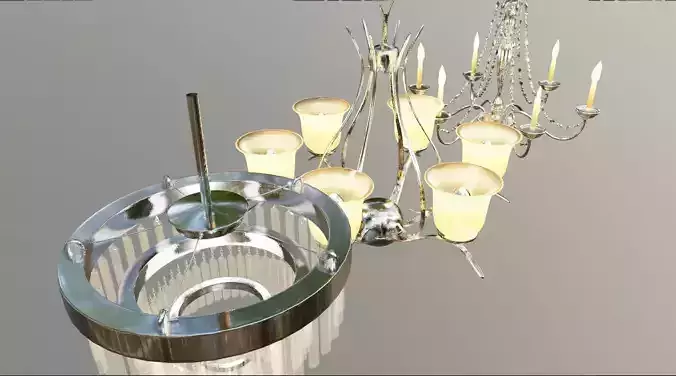 3 different chandelier  