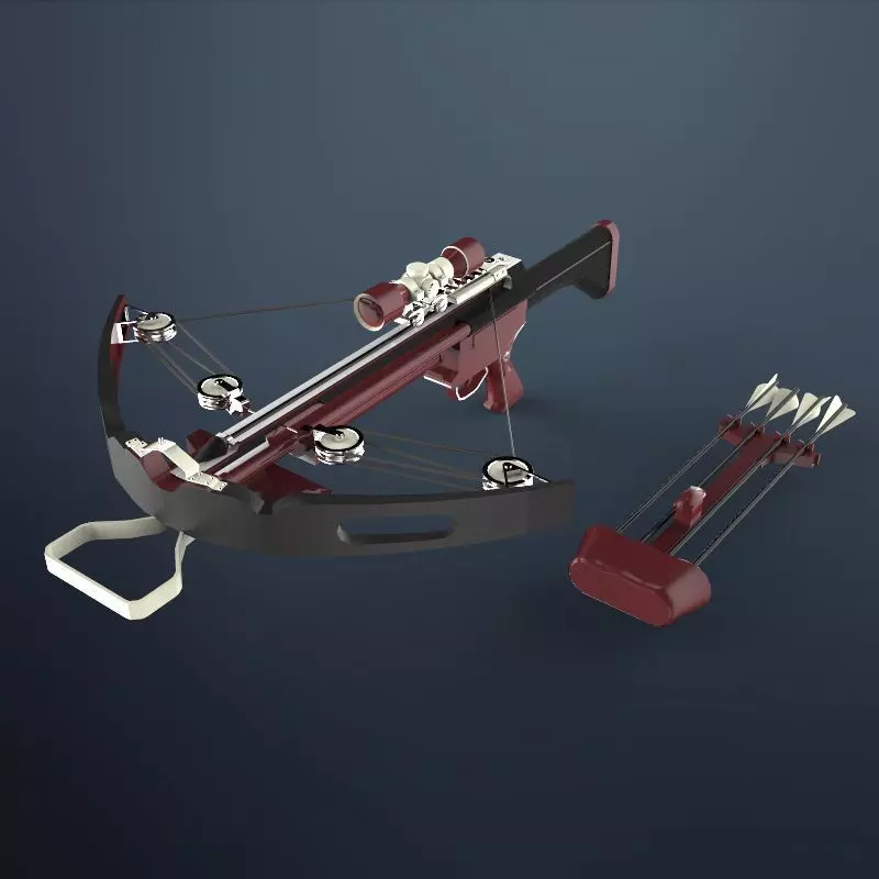 Crossbow apex legends 3D model