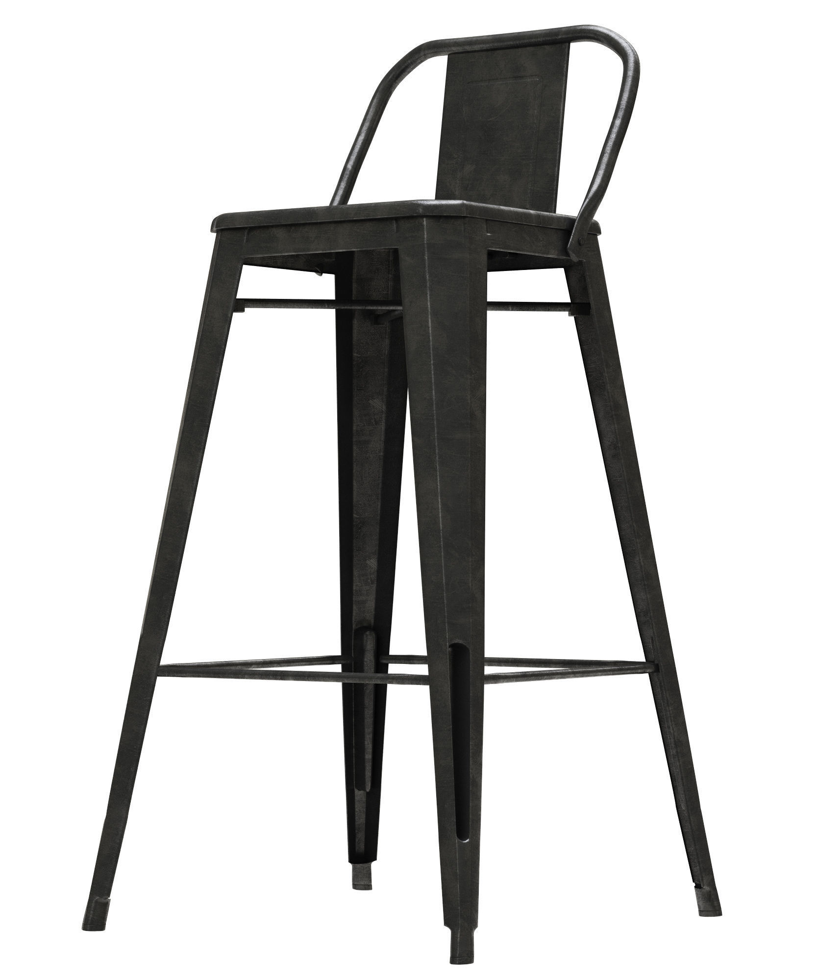 Deephouse TOLIX barstool 3D model_8