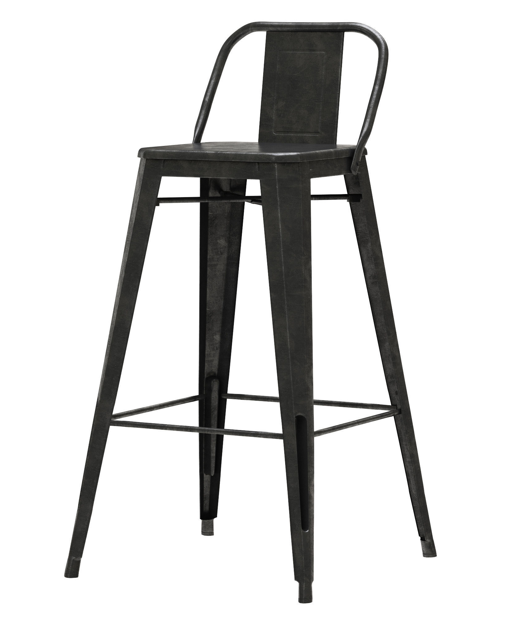 Deephouse TOLIX barstool 3D model_6