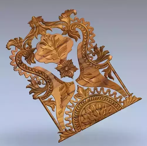 carving ornament 3D print model