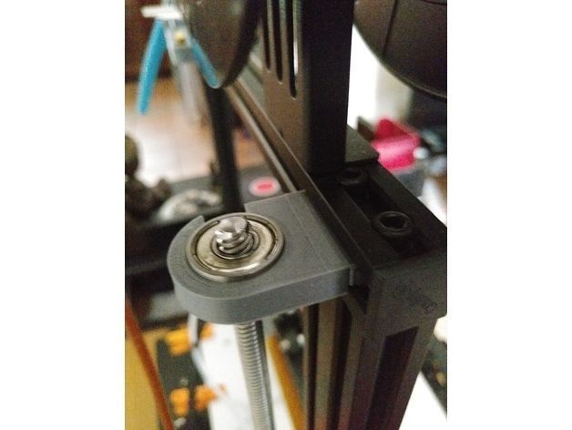 Lead Screw Stabilizer For 2020 T Slot Free 3D print model_1