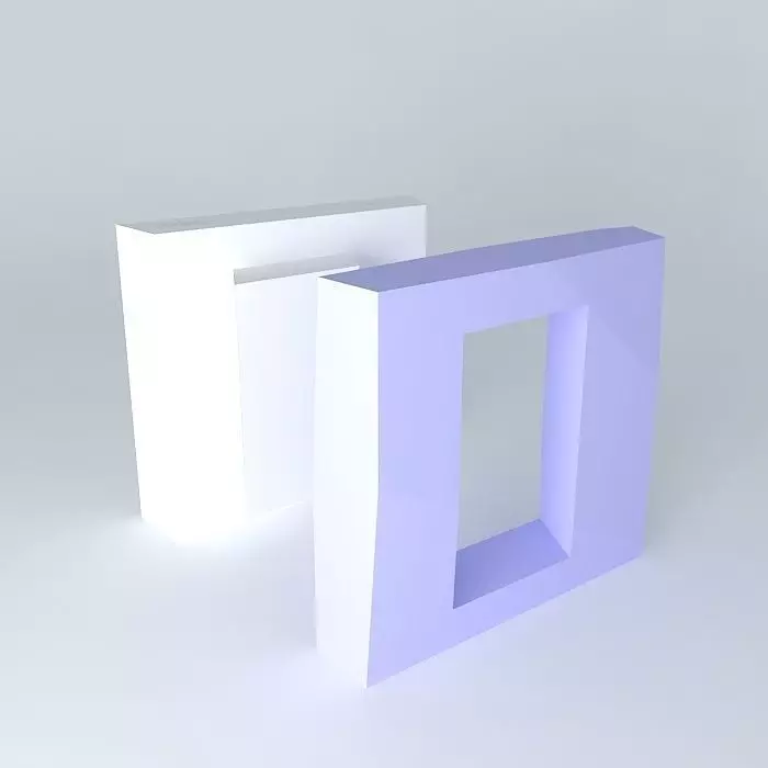 Exercise 2 letter o Free 3D model_0
