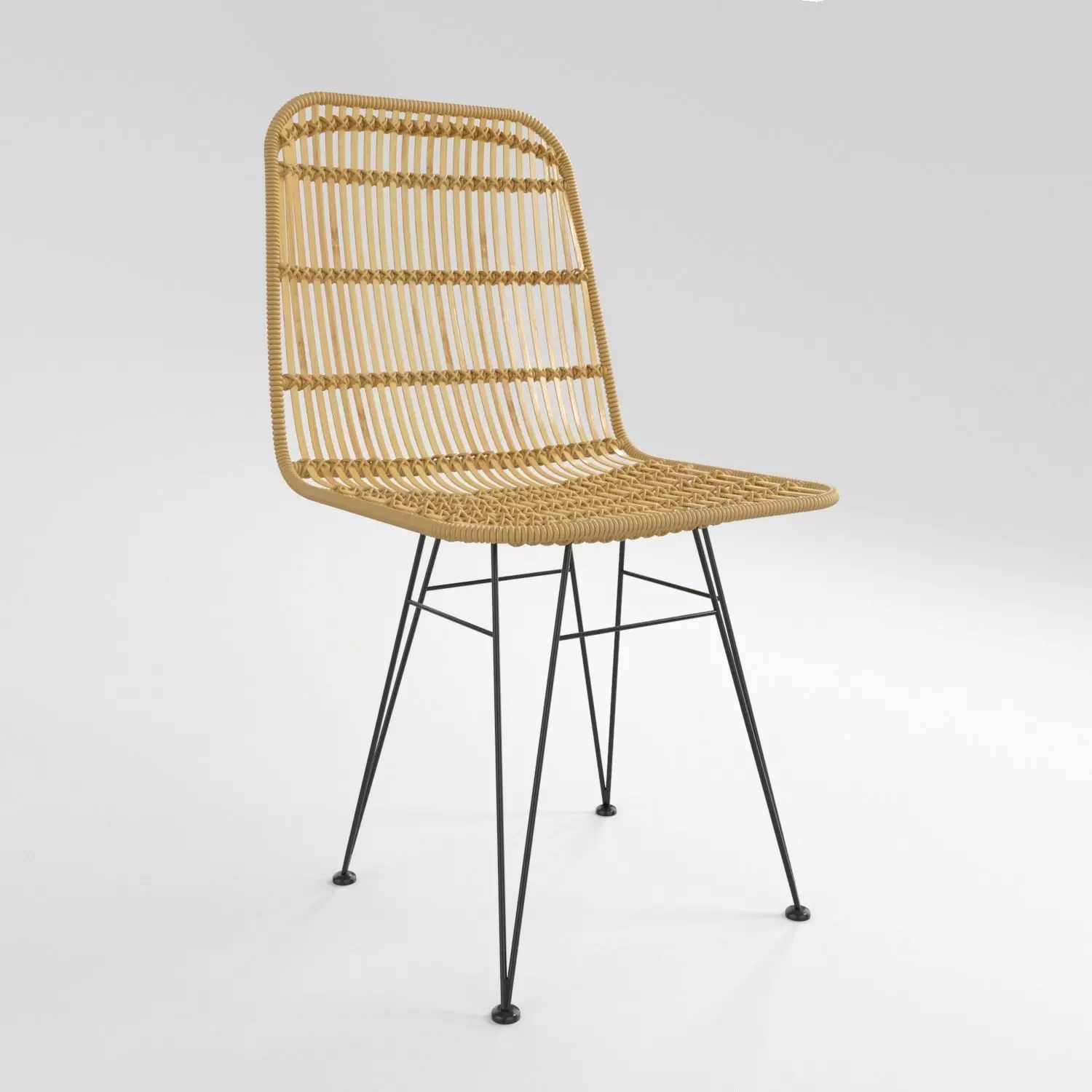 rattan chair Free 3D model