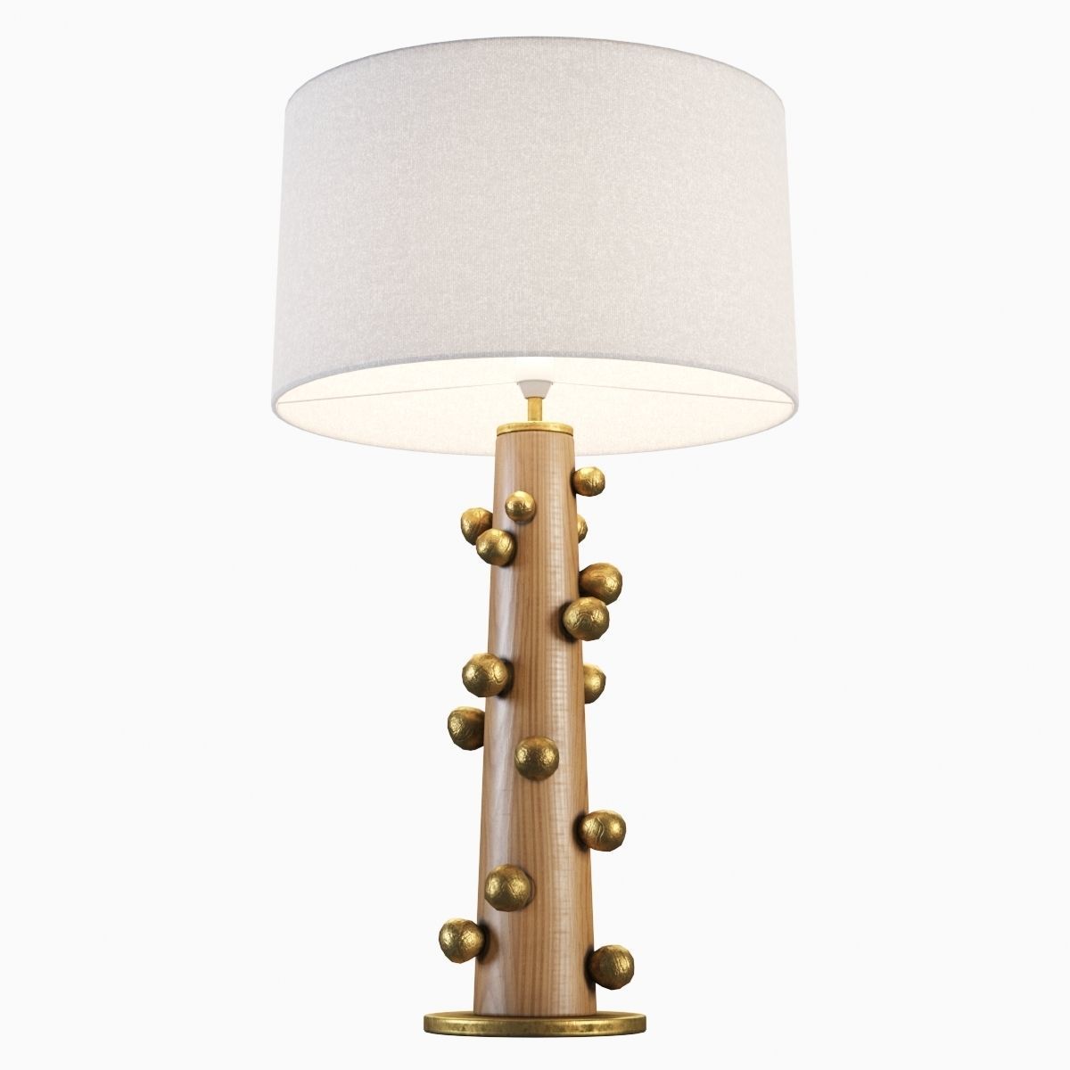 Bourgeon Lamp Low-poly 3D model_1