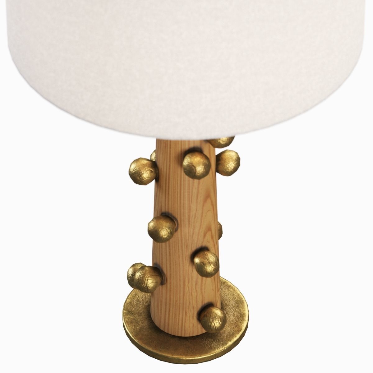Bourgeon Lamp Low-poly 3D model_2