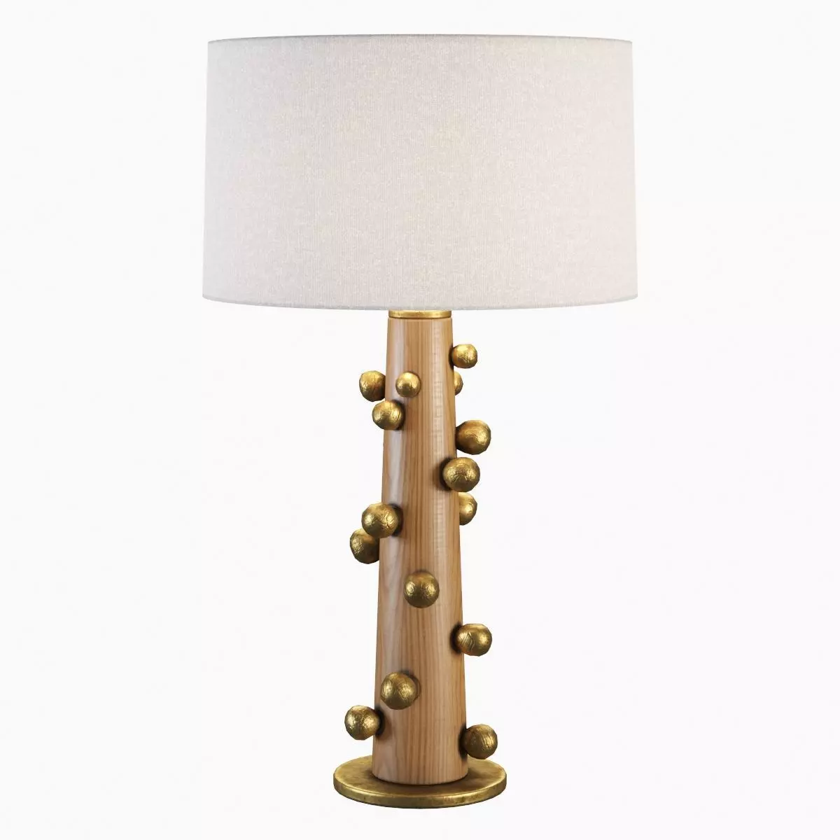 Bourgeon Lamp Low-poly 3D model_0