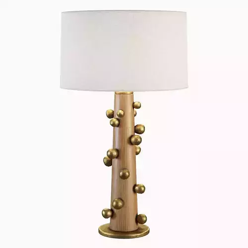 Bourgeon Lamp Low-poly 3D model