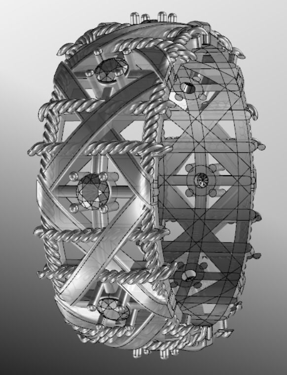 Ring od 70 3D print model_14