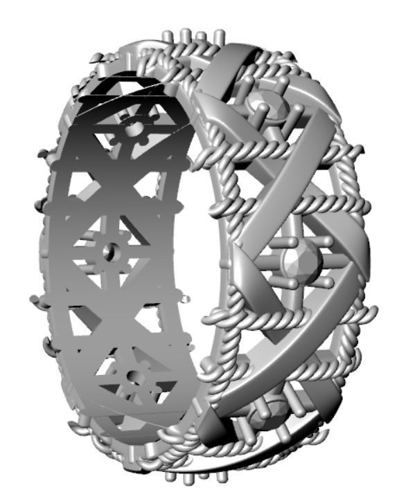 Ring od 70 3D print model_18