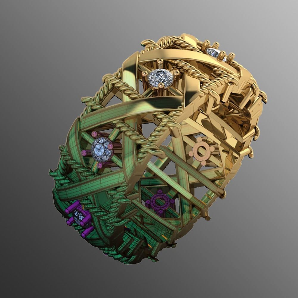 Ring od 70 3D print model_1