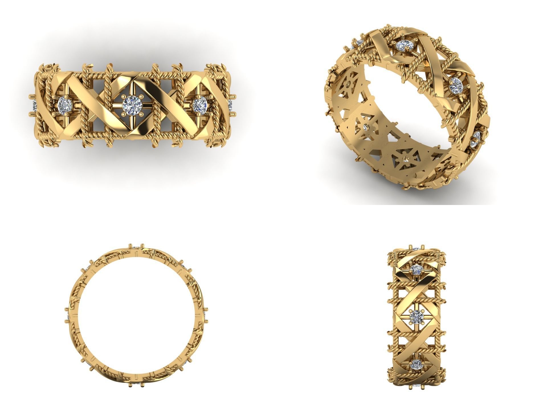 Ring od 70 3D print model_3