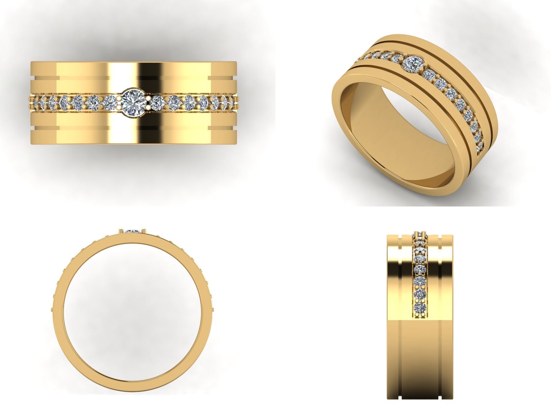 Ring od 72 3D print model_3