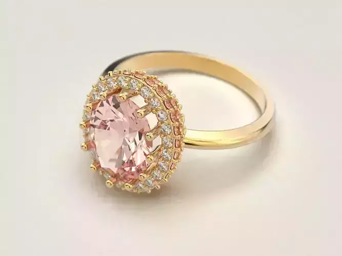 Morganite Engagement ring