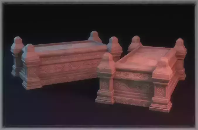 Sarcophagus stone coffin