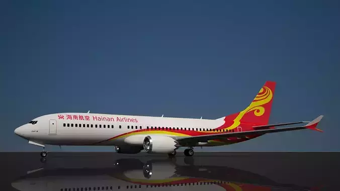 Hainan Airlines 737 max 8