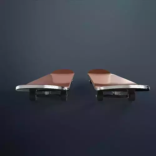 Skateboard two skateboards 3D model