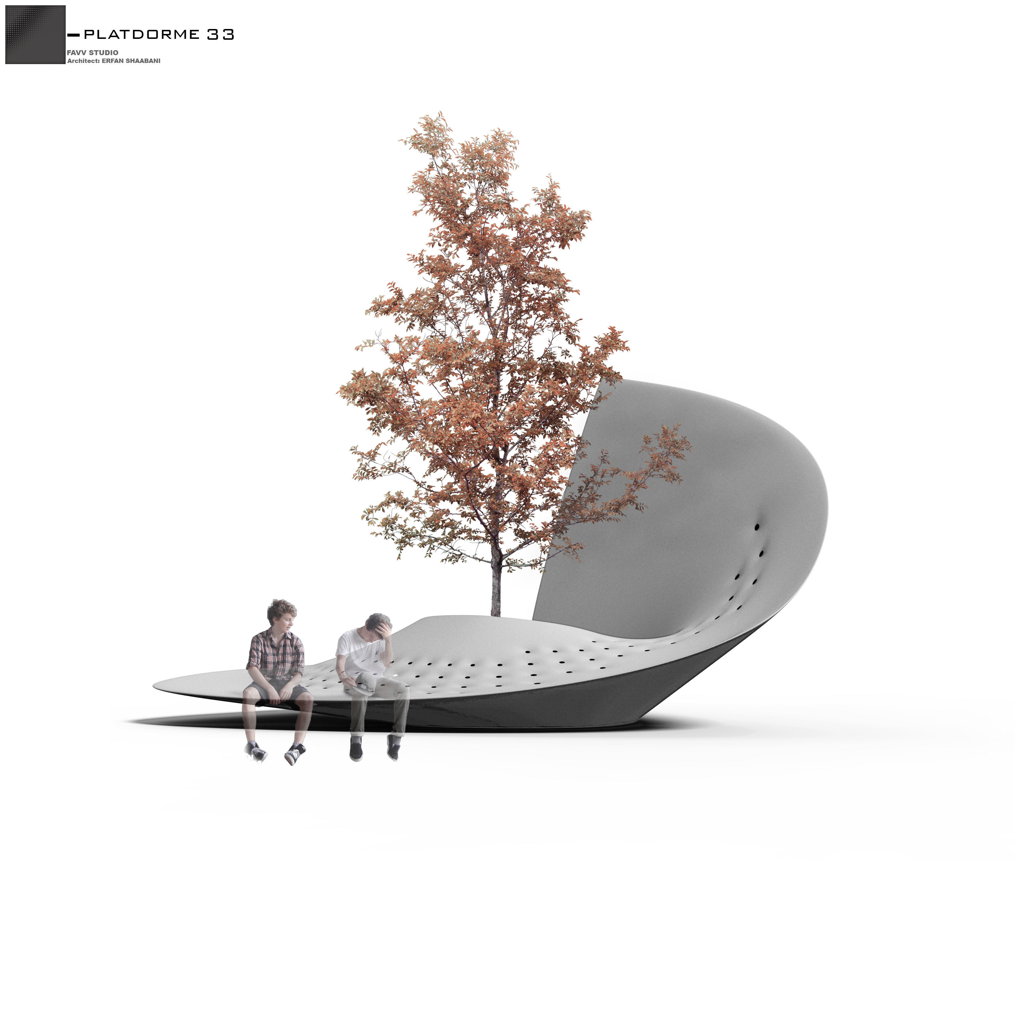 CLVD BENCH 1 BY ERFAN SHAABANII 3D model_1
