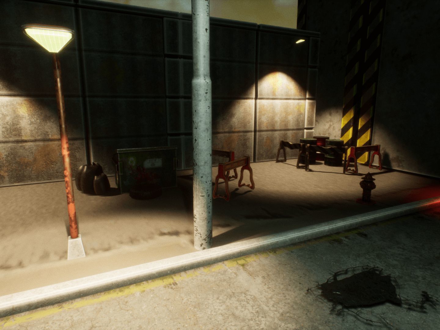 Street Props for Unreal Low-poly 3D model_18